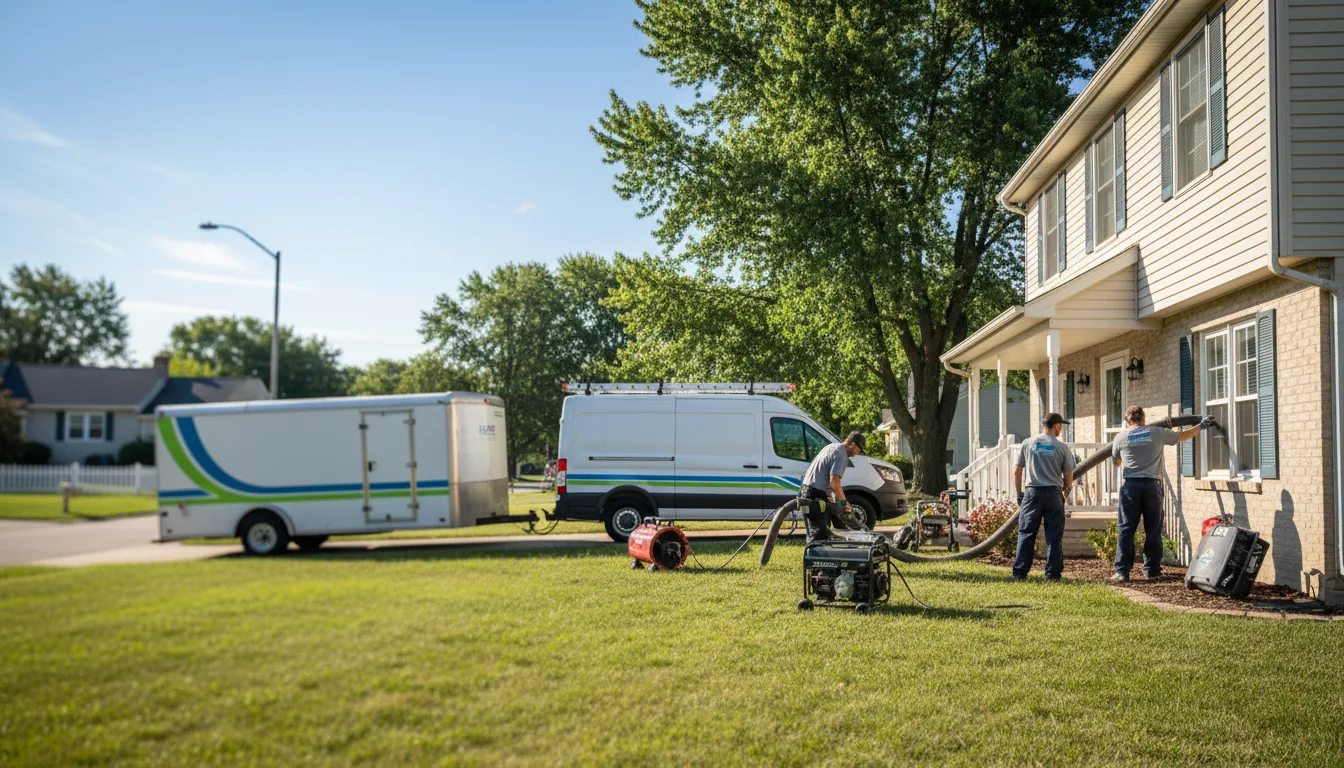 Flooded Basement Restoration And Cleanup With Repair in Babbitt, MN near me